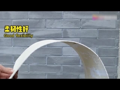 Bên ngoài gốm giả bề mặt gỗ Gạch ốp tường linh hoạt Vật liệu trang trí xây dựng