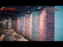 Ngói giả gỗ hạt gỗ MCM Ngói ốp tường linh hoạt với môi trường