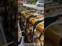 Đá mái thủy tinh và Sintering hai lần Trung Quốc thủy tinh cho đền thờ