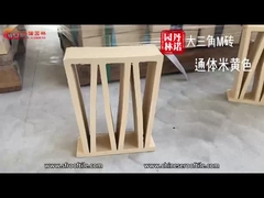 Gạch đất sét rỗng màu vàng cho tường bên trong