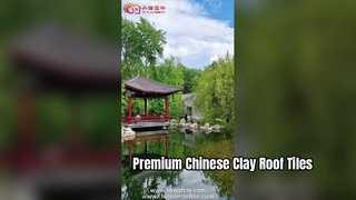 Ngói đất sét Trung Quốc cho chùa và nhà riêng