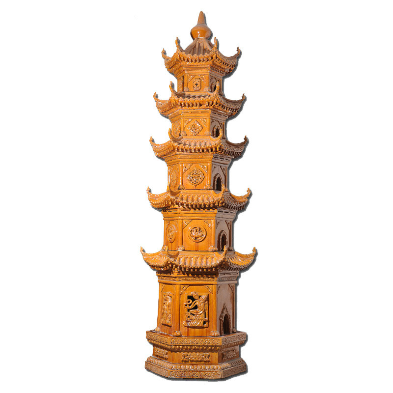 Tùy chỉnh kích thước Màu sắc Trang trí mái nhà Trung Quốc Chùa chạm khắc lớn