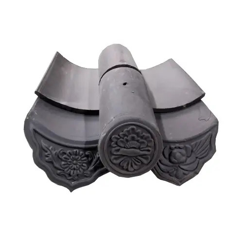 Gạch mái nhà thờ cho kiến trúc truyền thống Nhật Bản Trung Quốc Hàn Quốc mái đất sét Ridge Gạch mái nhà trang trí