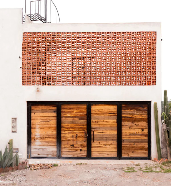 Bảng màn hình Terracotta đỏ 100% đất sét tự nhiên cho tường bên trong và bên ngoài
