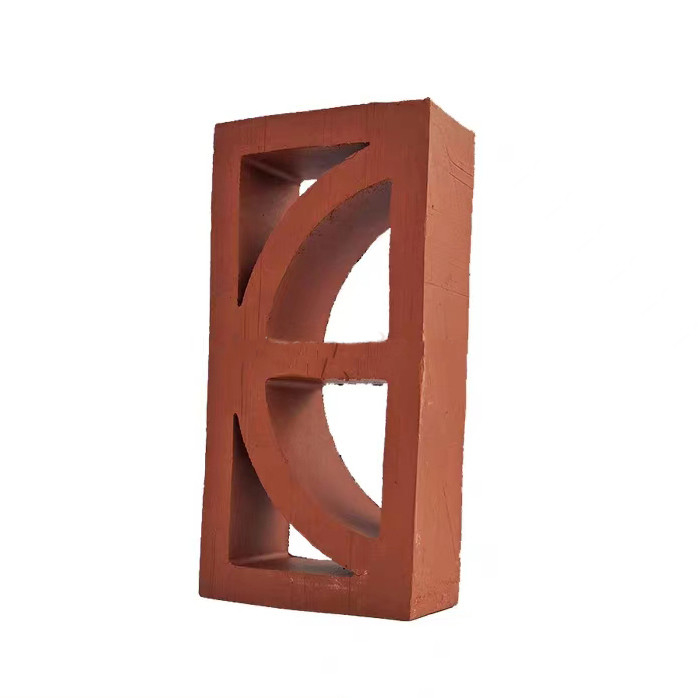 Terracotta tự nhiên Khối đất sét rỗng Đồ gạch Vật liệu xây dựng Bàn tường trang trí