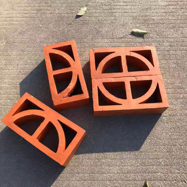 Terracotta tự nhiên Khối đất sét rỗng Đồ gạch Vật liệu xây dựng Bàn tường trang trí