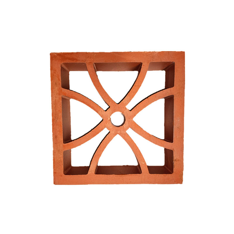 Terracotta Breeze Block thủ công gạch đỏ gạch tường trang trí gạch rỗng