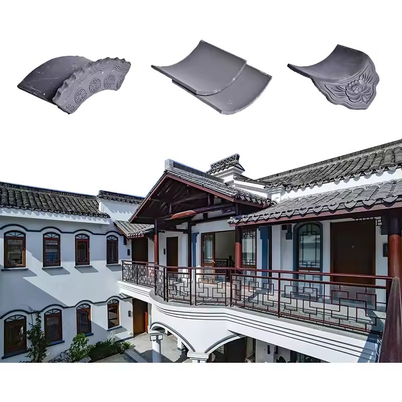 Nhà hàng theo phong cách Trung Quốc Thiết kế mái nhà Pavilion ngoài trời