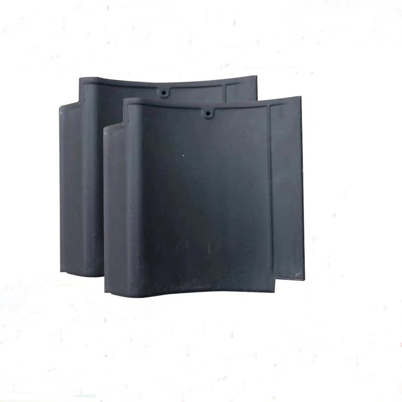 Gạch mái nhà gốm truyền thống của Nhật Bản Vật liệu đất sét thủ công bằng tay Màu đỏ nâu lý tưởng cho đền thờ và vườn