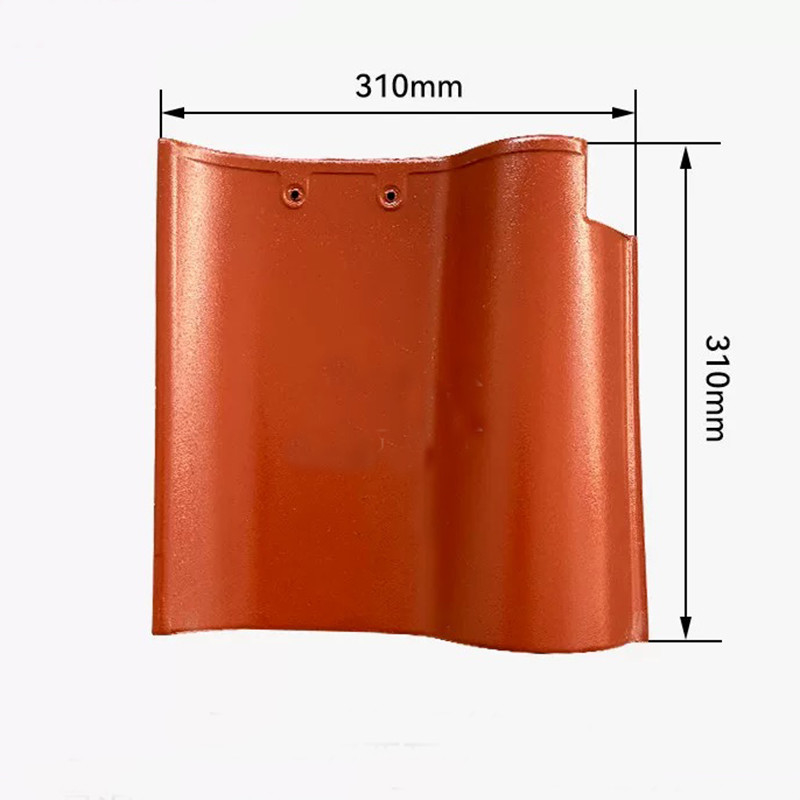 Thạch mái hình S gốm Tây Ban Nha Terracotta Đỏ đất sét bền phong cách Địa Trung Hải lý tưởng cho dự án mái nhà dân cư