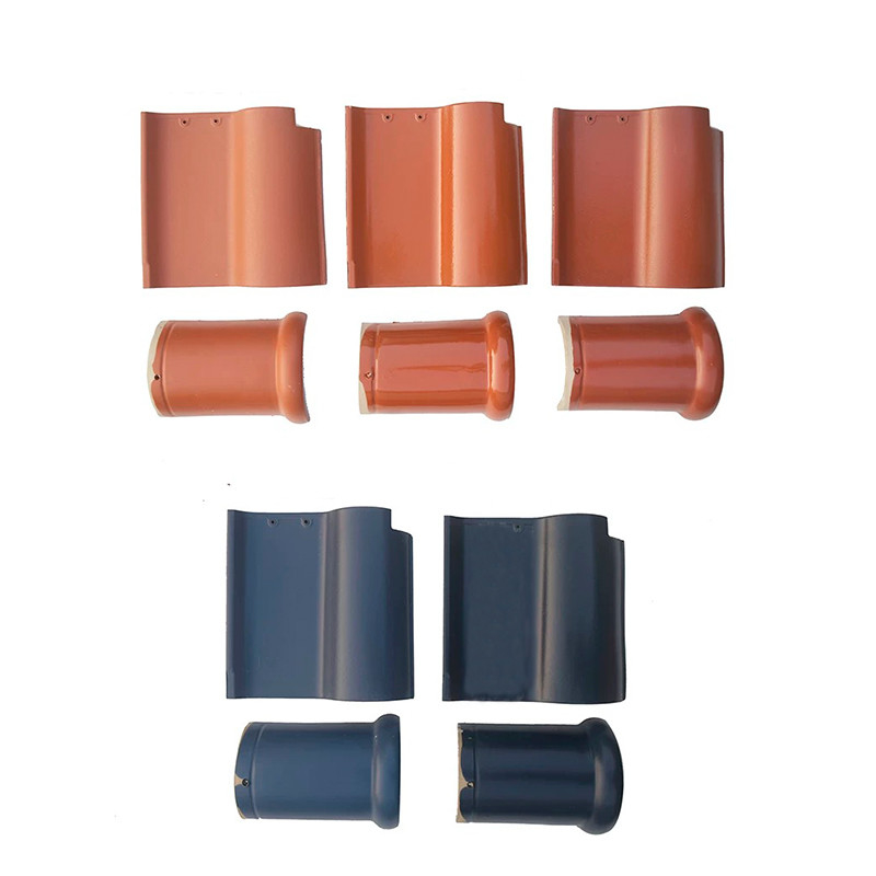 Thạch mái gốm Tây Ban Nha Tùy chọn màu sắc sinh động 310 * 310mm đất sét cao cấp Thiết kế chống thời tiết Tăng sức mạnh cho mái nhà của bạn