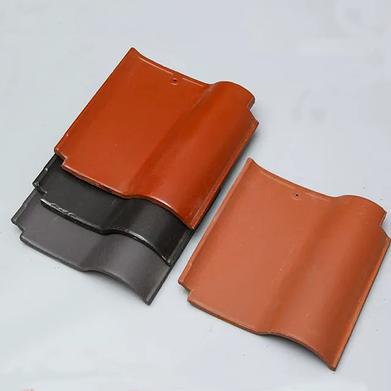 Gạch mái nhà S-Curve cổ điển Tây Ban Nha gạch đất sét chống thời tiết thẩm mỹ truyền thống lâu dài cho nhà và tòa nhà