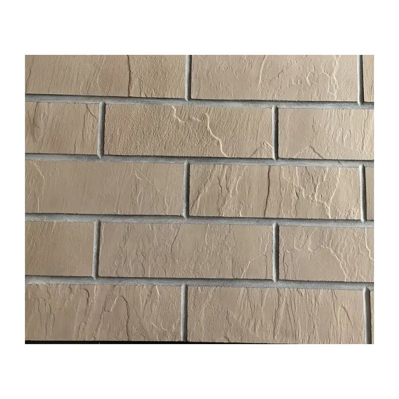 Thiết lập nhanh Brick Veneer MCM Antique Red Facing Brick Hotel trang trí bên ngoài tường linh hoạt kết hợp gạch gốm