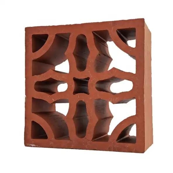 Vật liệu trang trí tường nội thất Terracotta rỗng Breeze Block Bàn tường Brick thông gió