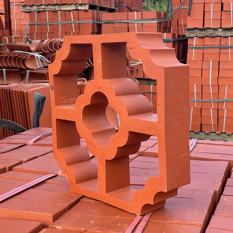 Hoa mặt trời bên ngoài Nội thất tường Terracotta Brix Blocks Garden Panel Mặt tiền gạch