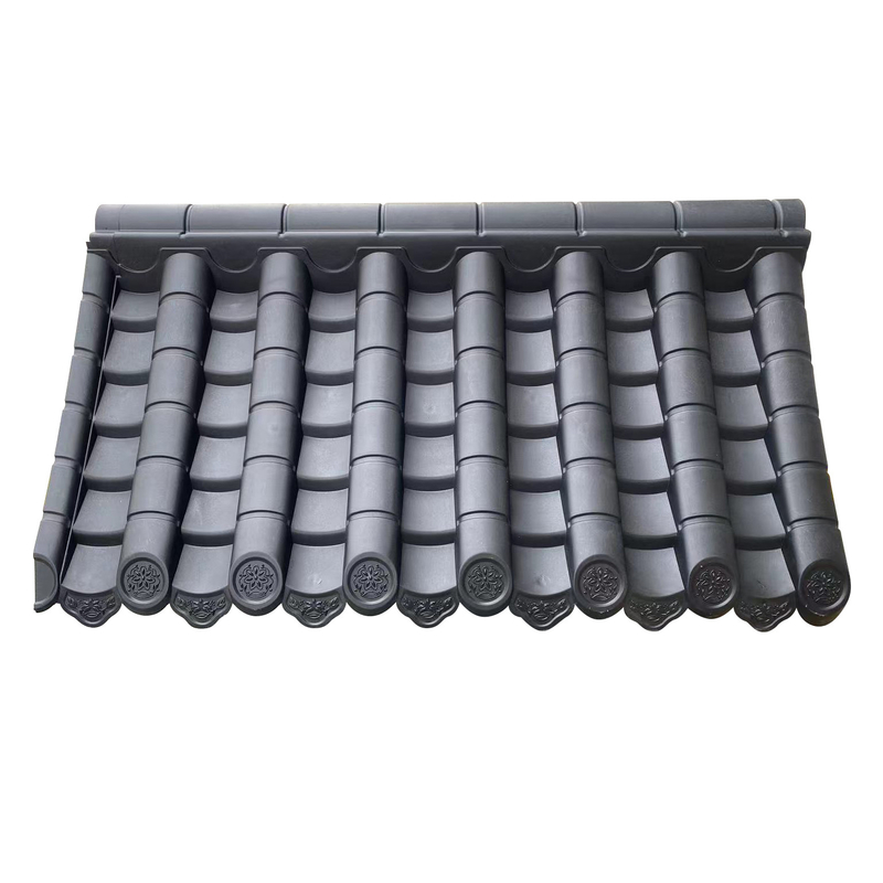 Đèn PVC nhẹ hàng rào tường Giá rẻ nhân tạo Nhà truyền thống Trung Quốc