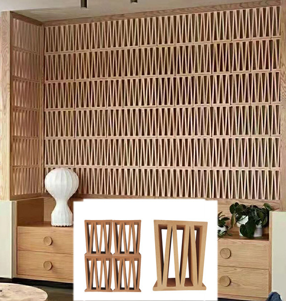 Matt bề mặt Terracotta Breeze Blocks tấm cho hình M vàng gạch đất sét và tấm màn gió
