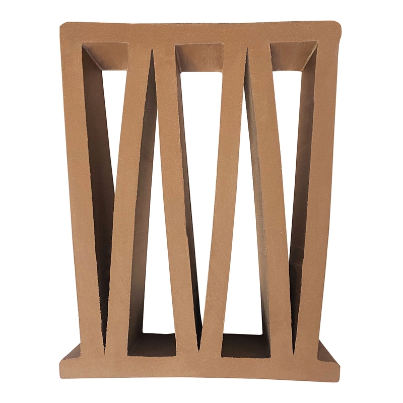 Matt bề mặt Terracotta Breeze Blocks tấm cho hình M vàng gạch đất sét và tấm màn gió
