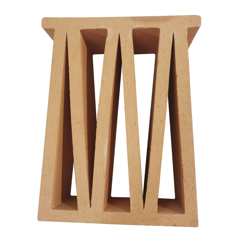Matt bề mặt Terracotta Breeze Blocks tấm cho hình M vàng gạch đất sét và tấm màn gió