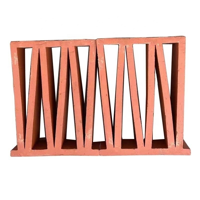 Matt bề mặt Terracotta Breeze Blocks tấm cho hình M vàng gạch đất sét và tấm màn gió