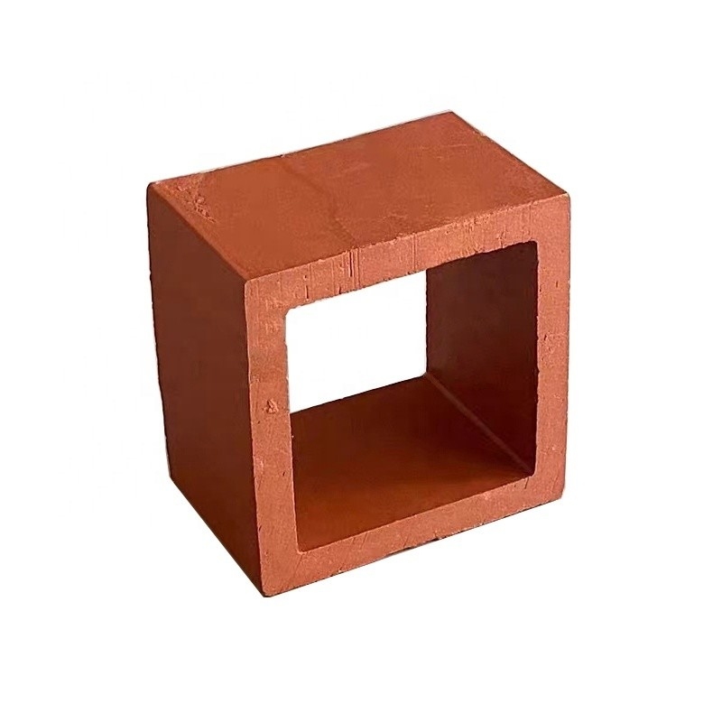 Terracotta Bức tường Brix khối cách nhiệt nhiệt độ 800 Centigrade Đồ gạch đỏ Xanh trang trí nhà trường vật liệu