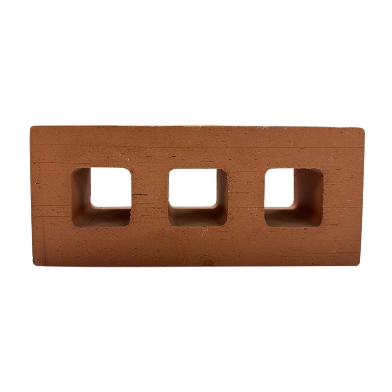 800 Centigrade nhiệt cách nhiệt nhà Terracotta xây dựng khối vật liệu trang trí hình chữ nhật rỗng gạch lỗ bên ngoài