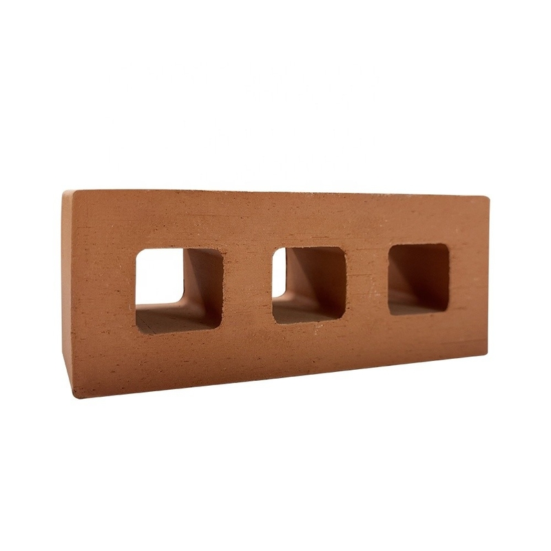 800 Centigrade nhiệt cách nhiệt nhà Terracotta xây dựng khối vật liệu trang trí hình chữ nhật rỗng gạch lỗ bên ngoài