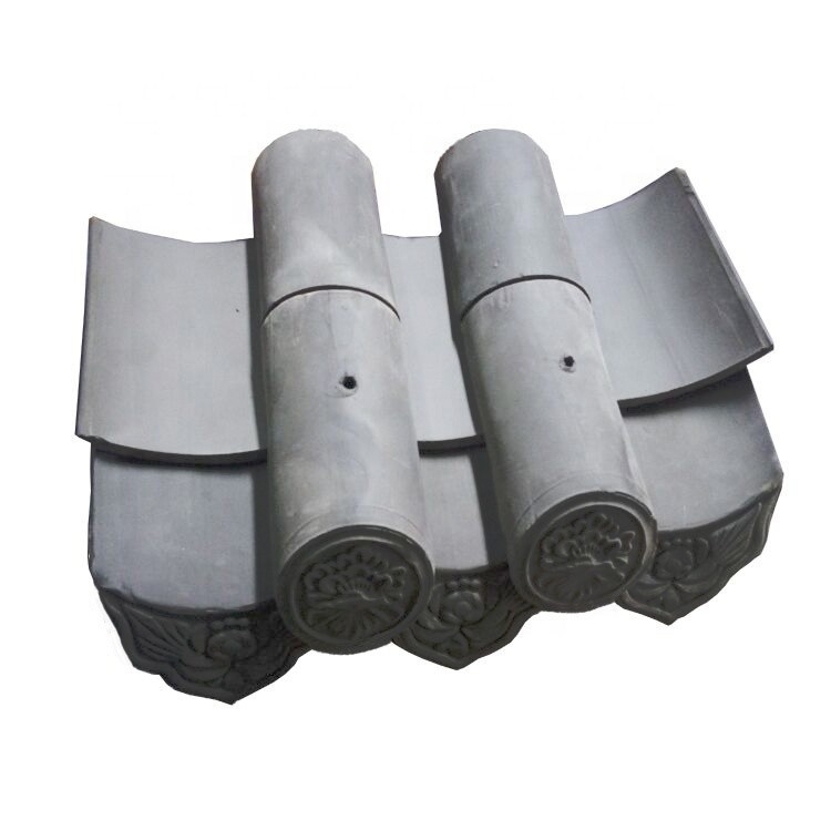 180 * 180mm Sức mạnh nén 1500N gạch mái nhà Trung Quốc cho đền thờ Phật giáo Vật liệu truyền thống