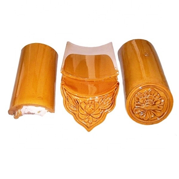 180 * 180 Cổng vòm đền thờ Trung Quốc Phong cách retro Lớp gạch gốm gốm giả cho cấu trúc bê tông