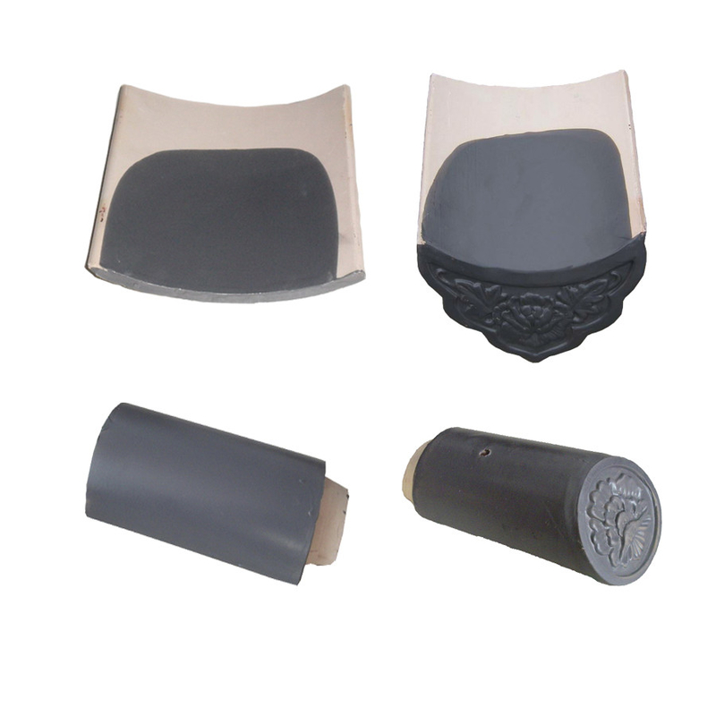Một khối lượng 80pcs phong cách truyền thống Trung Quốc Xám Matte Finish gốm mái nhà gạch lâu dài cho ngôi nhà mơ ước của bạn