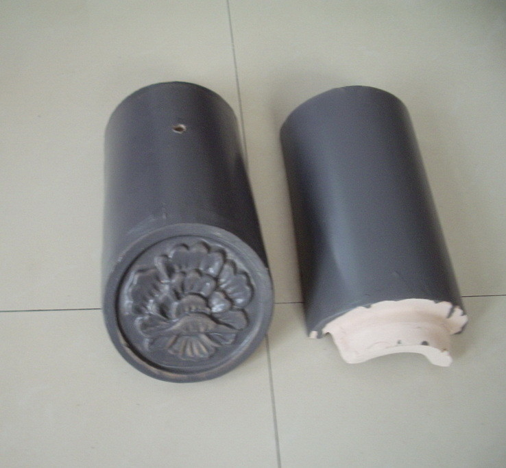 Một khối lượng 80pcs phong cách truyền thống Trung Quốc Xám Matte Finish gốm mái nhà gạch lâu dài cho ngôi nhà mơ ước của bạn