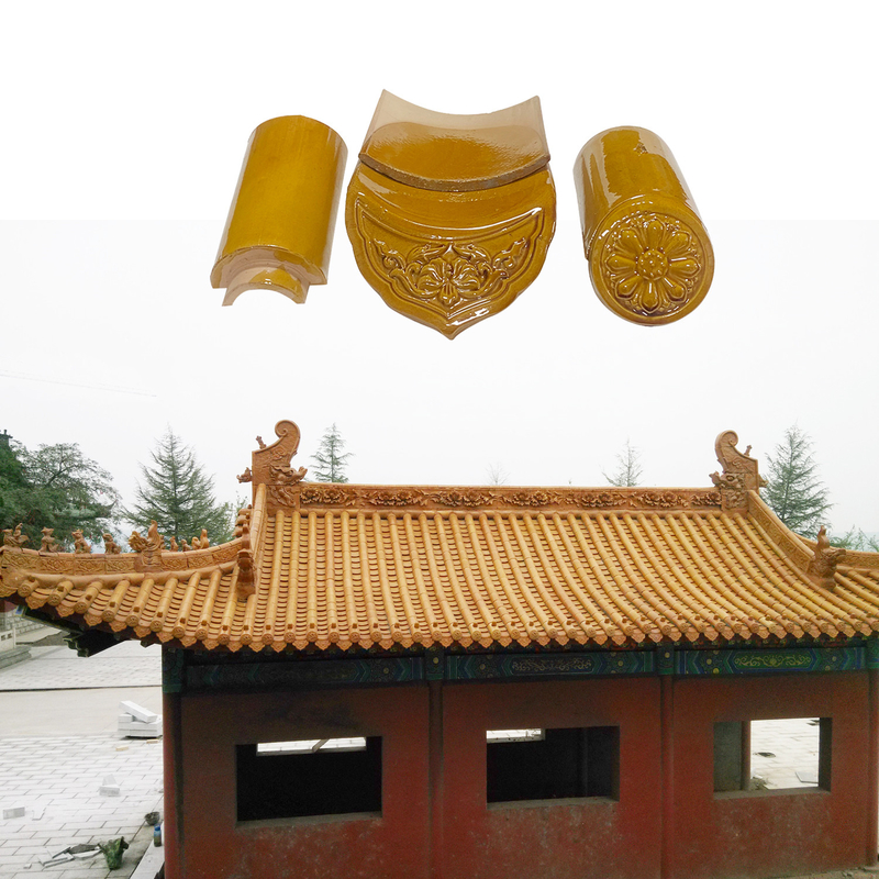 Bức tường nhà thờ Phật giáo Nhật Bản được làm bằng tay và ngâm gạch gạch gạch truyền thống Trung Quốc với độ bền nén 1500N