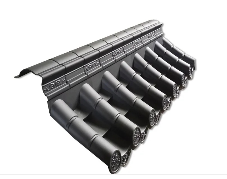 Tấm lợp kiểu Nhật bằng nhựa bán buôn cho trang trí tường rào vườn