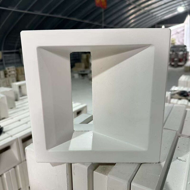 Tường bê tông rỗng nội thất và bên ngoài Cửa hàng trang trí xi măng Breeze Block Minimalist Slat Bét Screen Block