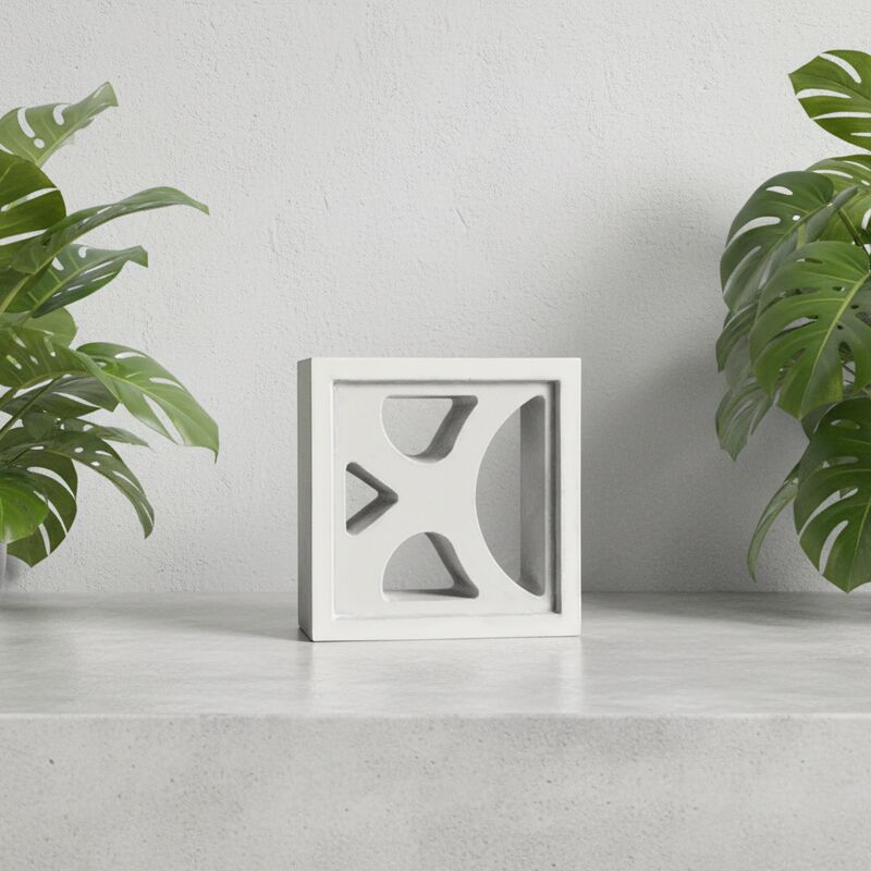 Gạch thông gió xi măng vuông dùng để che chắn, thông gió, gạch nung trang trí tường rỗng