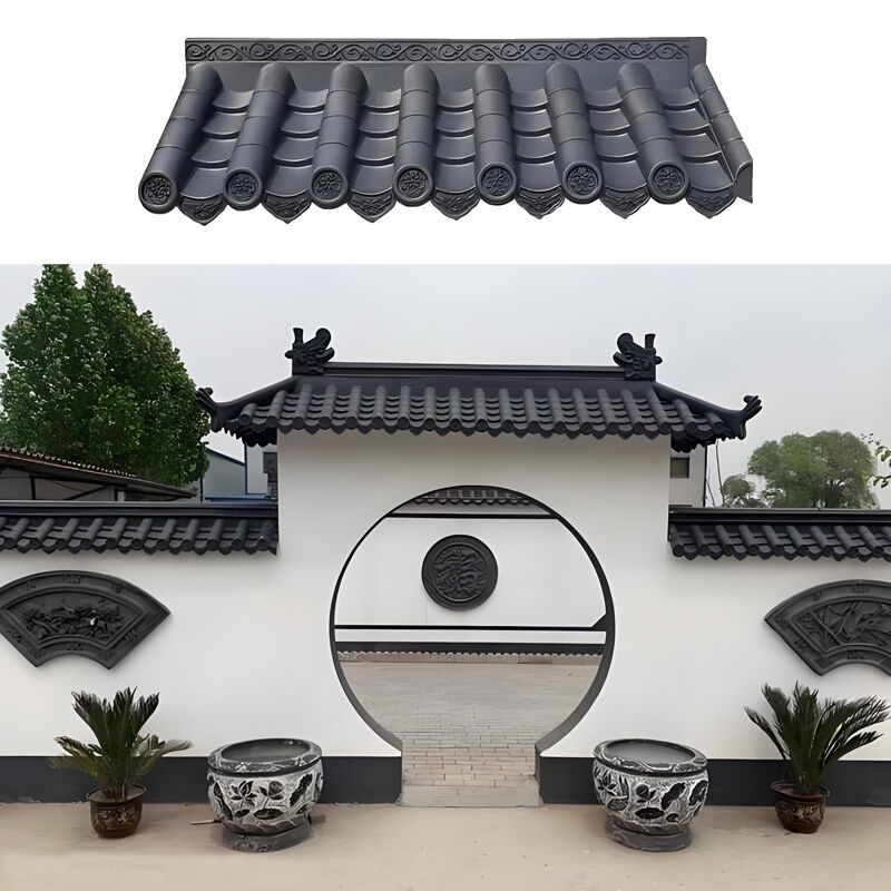 Plastic Roof Tile Sheet Lightweight Plastic Roofing Material PP Roof Shingles for Project