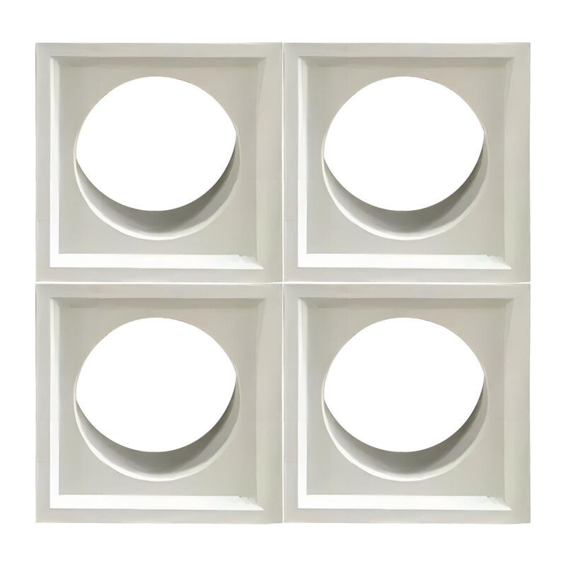 Khối màn hình bê tông xi măng Lớp rào rỗng gạch Breeze Block Nội thất Bên ngoài ngăn ngăn Bức tường