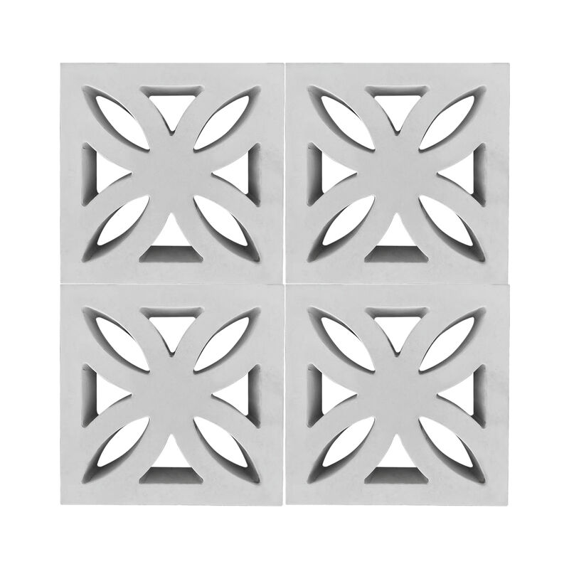 Các đơn vị khối màn hình trang trí gạch lưới rỗng gạch xi măng cho phong cách nội thất / ngăn ngăn nội thất & tường nhấn mạnh