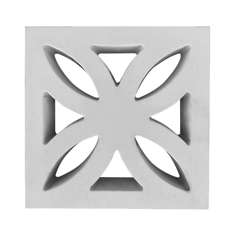 Lớp gạch màn hình tường vườn Khối màn hình bê tông Khối màn hình trang trí gạch đục cho màn hình vườn hiện đại & Đặc điểm cảnh quan