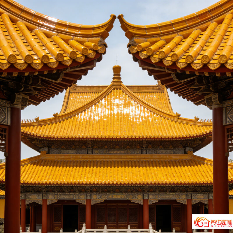 Vật liệu xây dựng Phong cách cổ Ống mái thủy tinh Vàng mái vải vải vải vải cho tòa nhà tu viện đền thờ