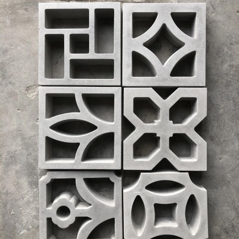 Custom Cement Hollowed Brick Concrete Breeze Block Indoor and Outdoor Wall Partition Decoration