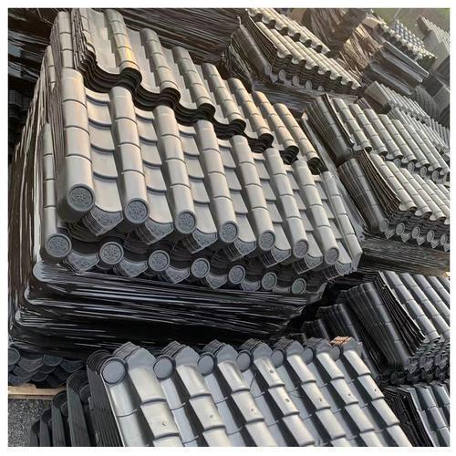 Đơn giản PP nhựa Trung Quốc cổ mái gạch chống ăn mòn tấm mái nhà tổng hợp cho nhà vườn Pavilion