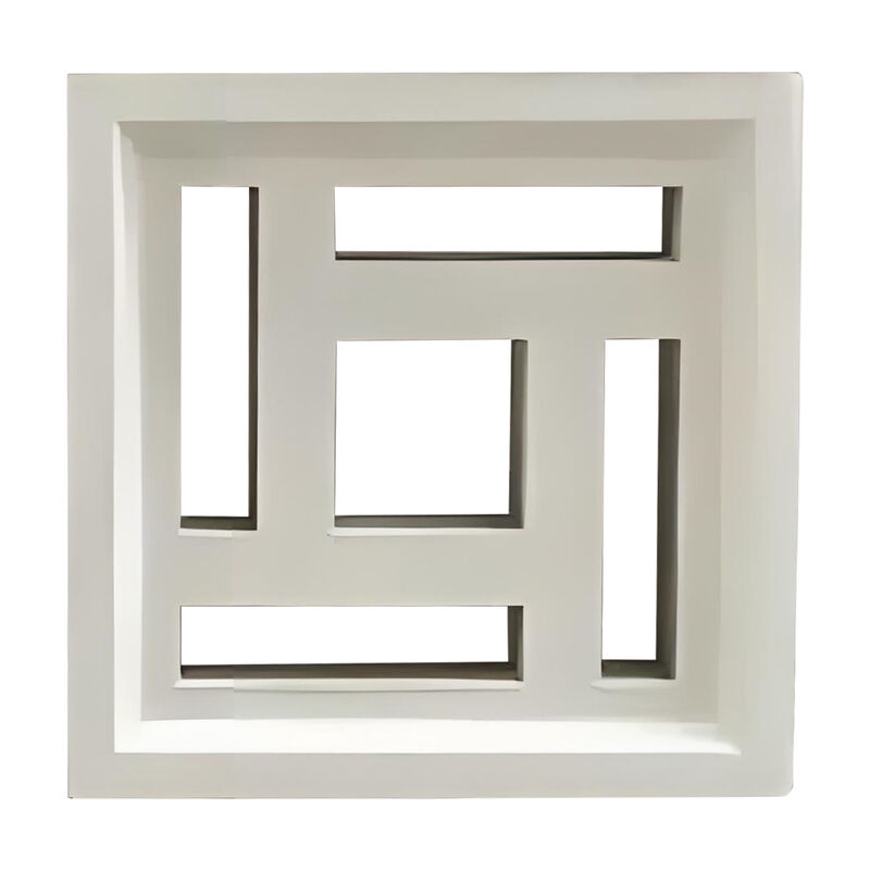 Phân hình đôi Breeze Block Bức tường bê tông Thiết kế màn hình Bức phẳng Cement gốm rỗng cho đồ nội thất cảnh quan