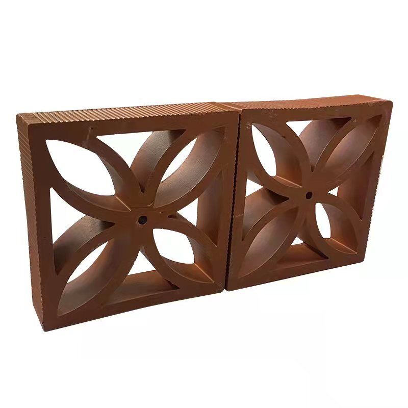 Tấm Gạch Thông Gió Terracotta Thiết Kế Tường Kiến Trúc Gạch Lỗ Trang Trí