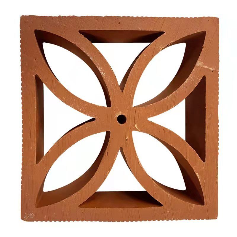 Tấm Gạch Thông Gió Terracotta Thiết Kế Tường Kiến Trúc Gạch Lỗ Trang Trí