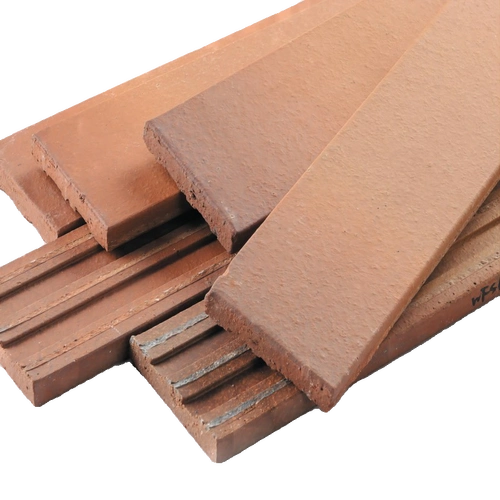 Đồ gạch đất sét phân chia Natural Terracotta Thin Brick Wall Cladding cho trang trí mặt tiền bên ngoài và các dự án kiến trúc