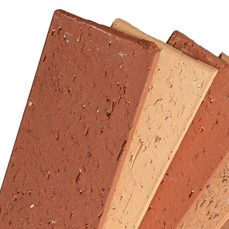 Phân chia tường đối diện gạch Terracotta hình L gạch mỏng trượt trang trí góc gạch veneer cho trụ & góc tường