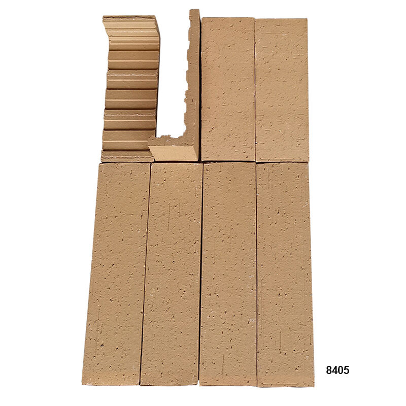 Đồ gạch terracotta có kết cấu Slip đất sét thân thiện với môi trường gạch chia gạch gạch cho tường phủ mặt tiền bên trong và bên ngoài