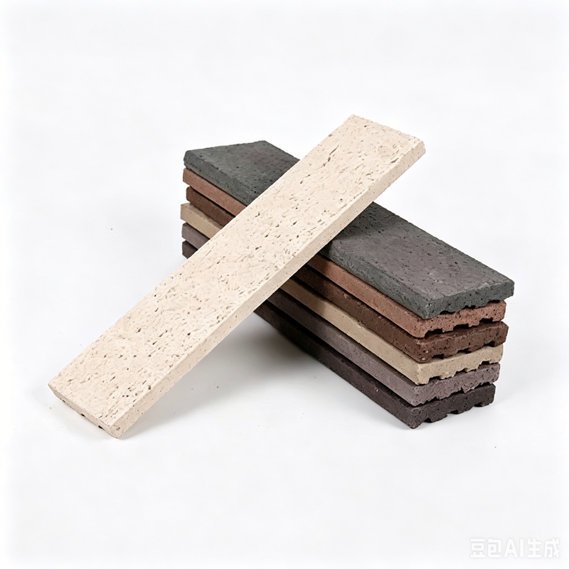 Gạch ốp tường mộc mạc cho khách sạn Sân vườn Gạch ốp tường ngoại thất Tòa nhà ngoài trời Gạch chia trang trí