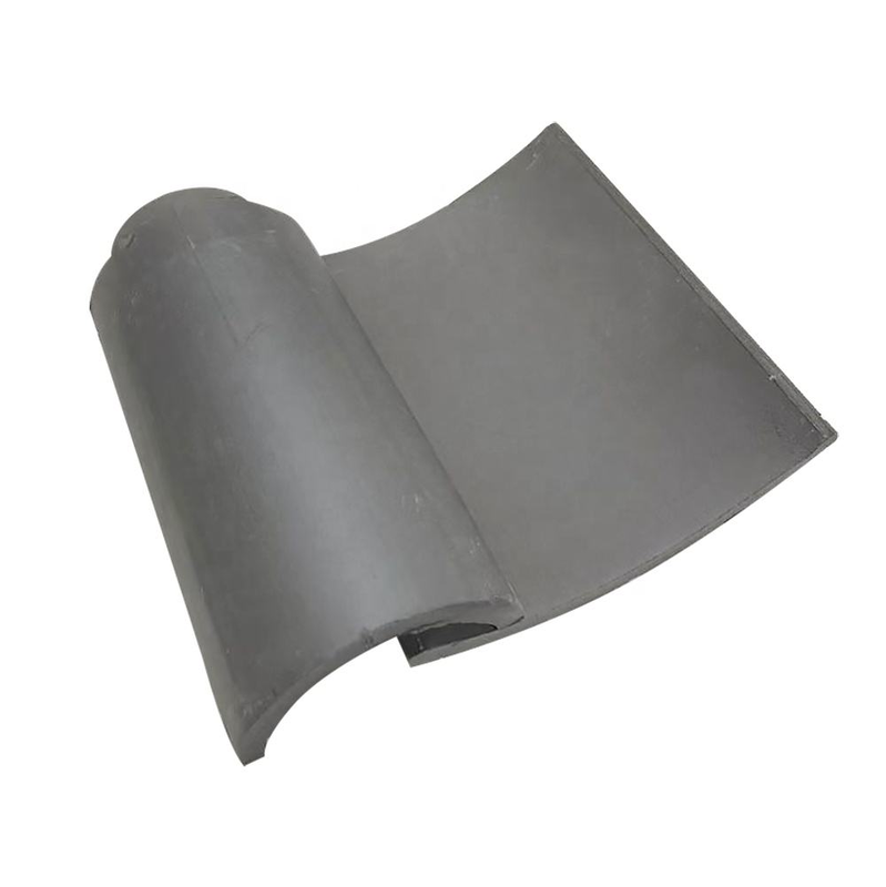 Gạch mái đất sét truyền thống của Trung Quốc cho cổng Paifang Hệ thống gạch gốm màu xám hạng nặng cho cổng vòm và lối vào đền thờ